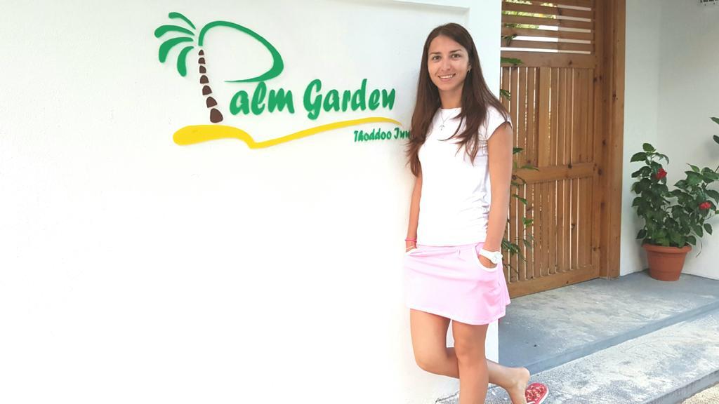 Hotel Palm Garden Thoddoo-Atoll Exterior foto